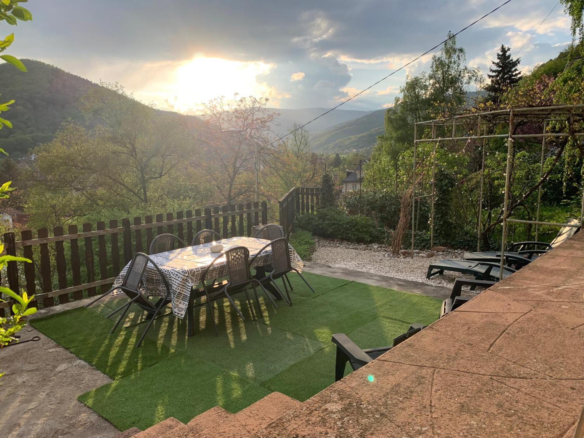 Au Reposoir - Vue Sur La Montagne Buhl Exterior foto